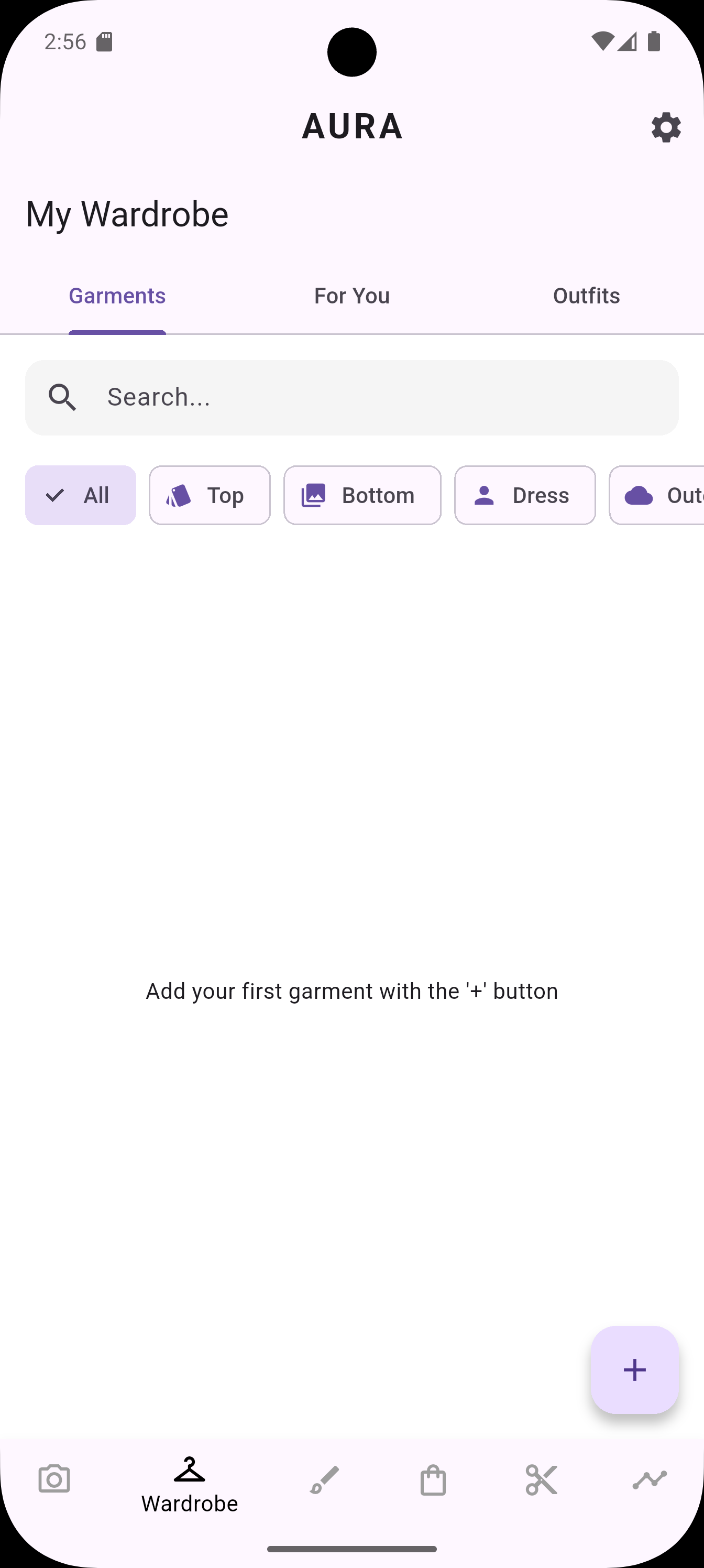 Captura de pantalla de Aura Style