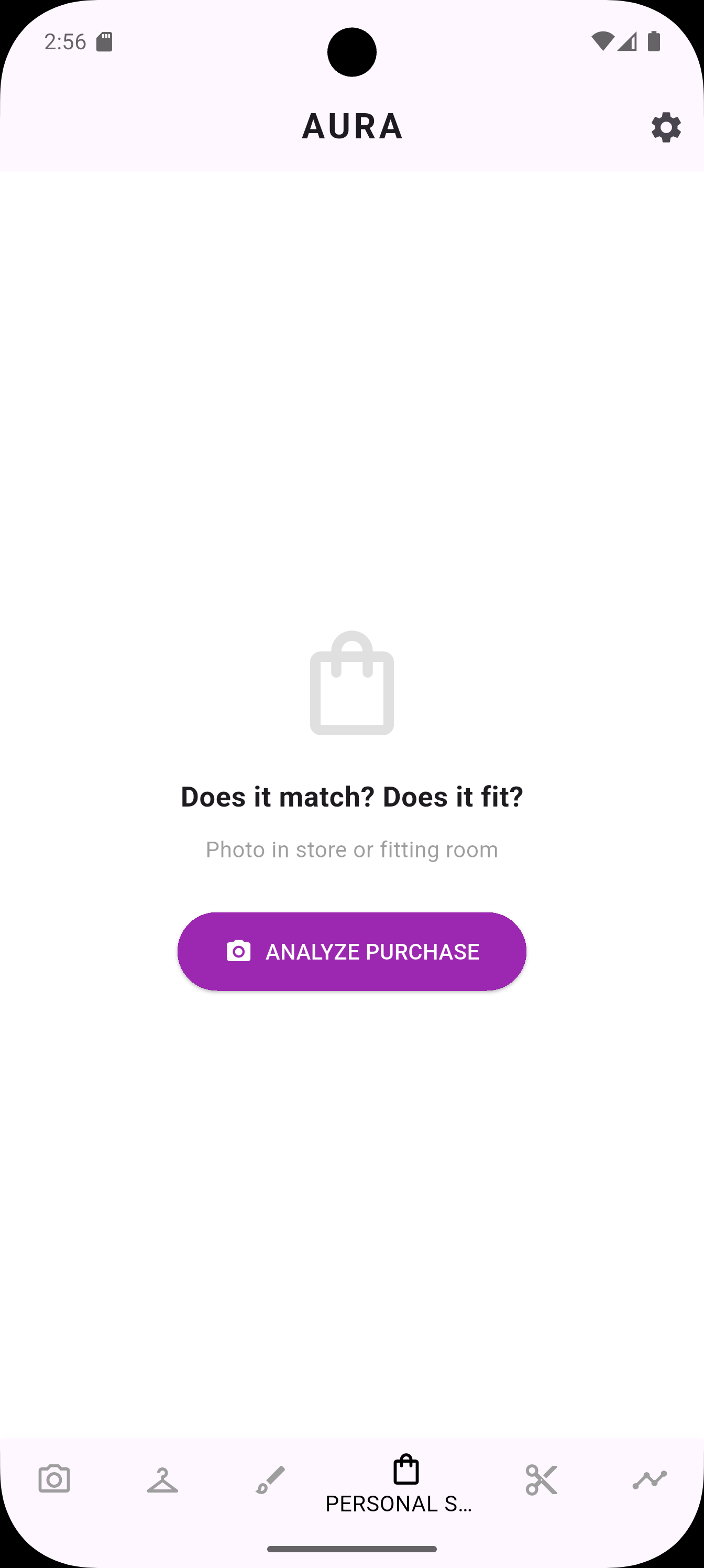 Captura de pantalla de Aura Style