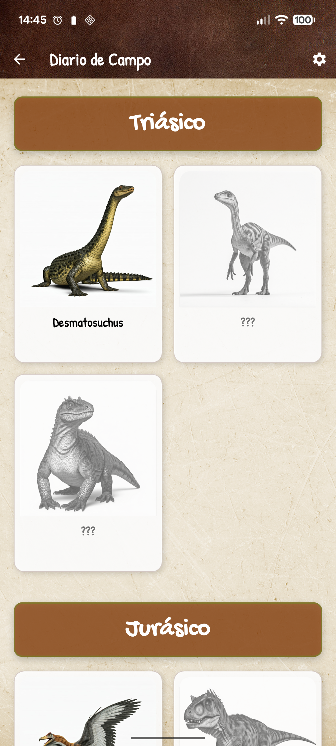 Captura de pantalla de Emma Descubre... Dinosaurios