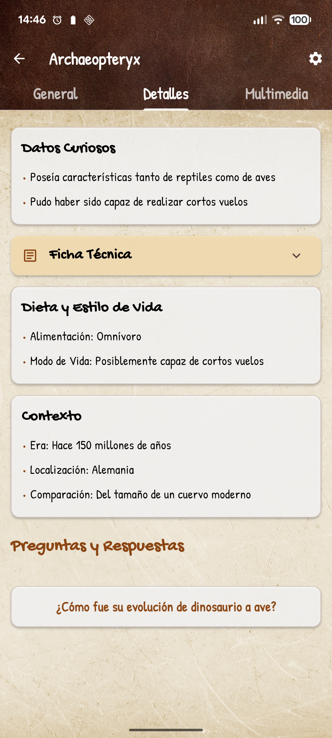 Captura de pantalla de Emma Descubre... Dinosaurios