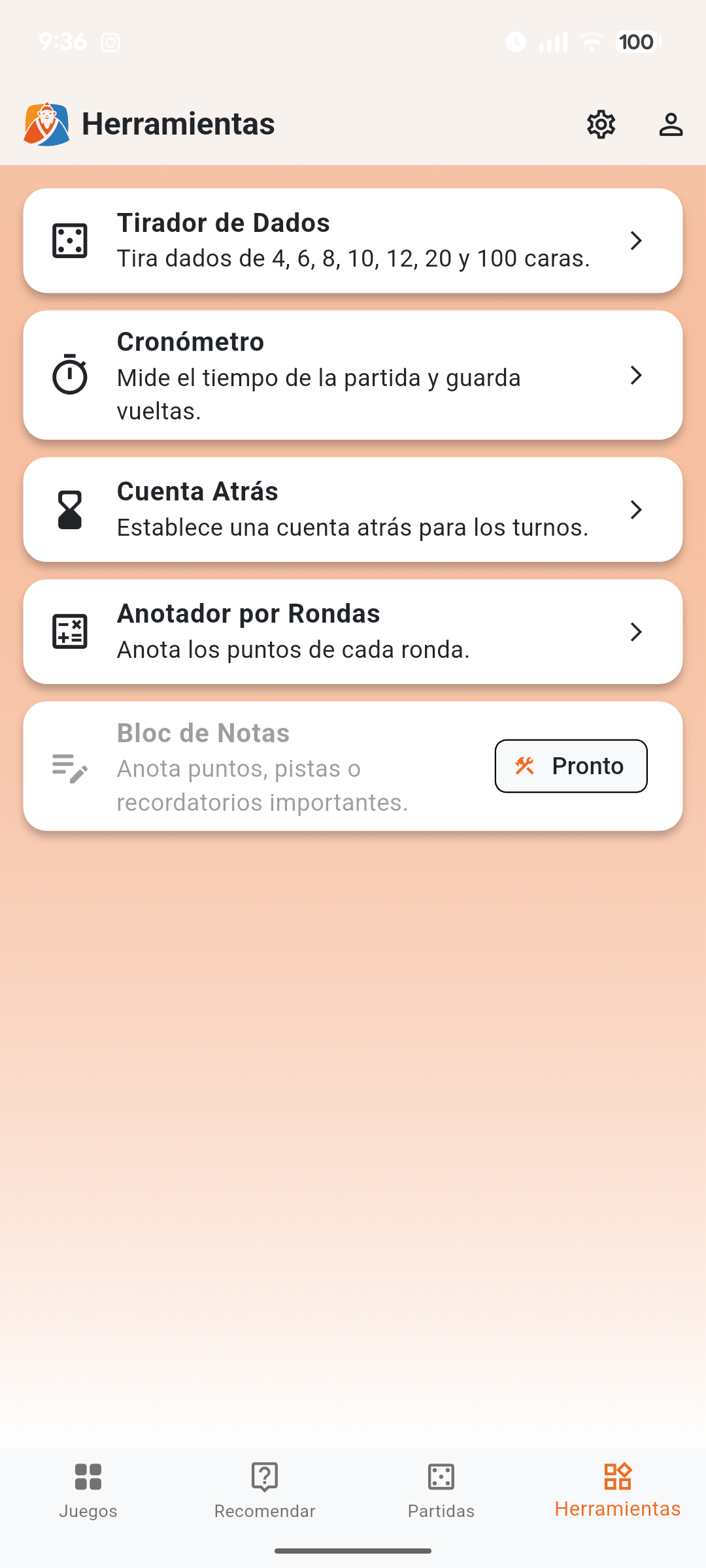 Captura de pantalla de Sensei Lúdico