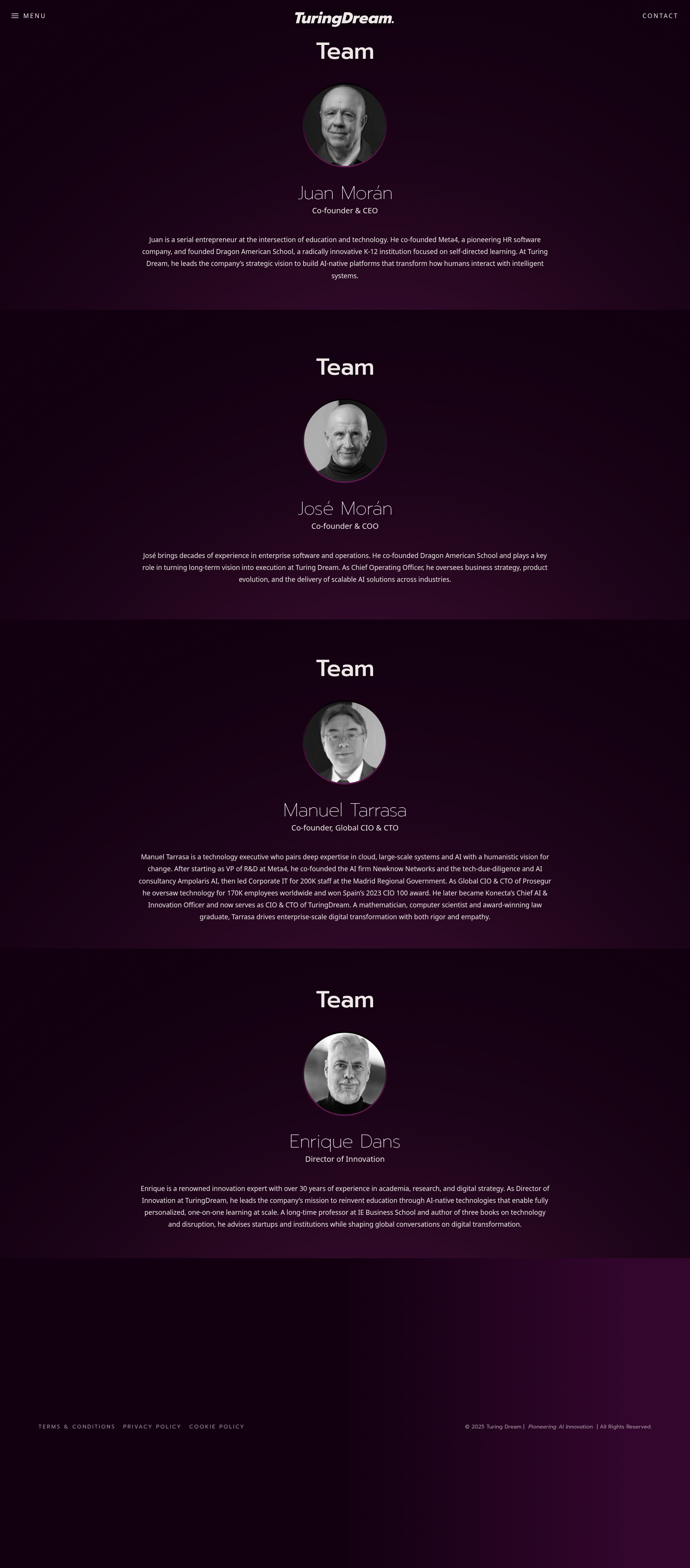 Captura de pantalla de TuringDream